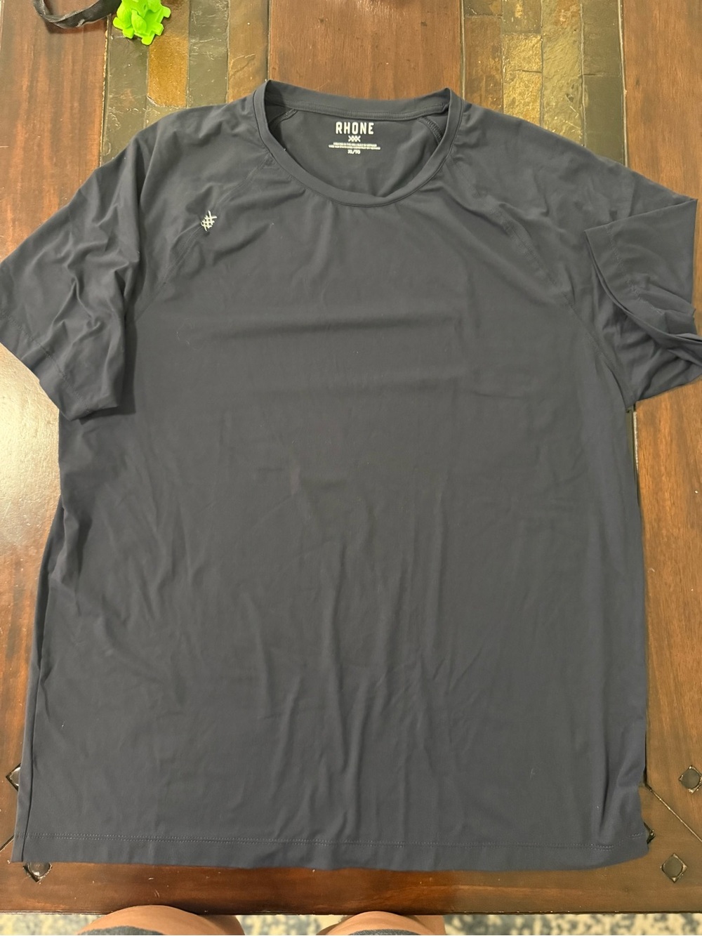 RHONE Charcoal Crew Neck Tee( 3 grey, blue and white ) - Picture 11 of 14